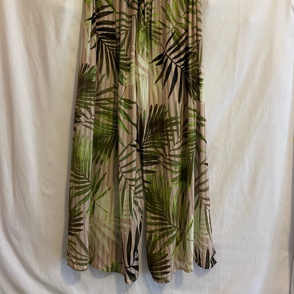 Vince Camuto Swim Cover-up Palazzo Pants; Green Multi pattern, Size XS - Picture 14 of 14
